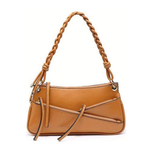 Load image into Gallery viewer, Designer Handbag: Small Shoulder Bag with Unique Handmade Woven Handle
