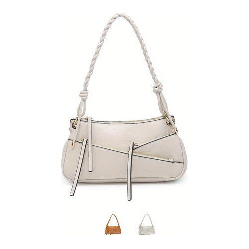 Load image into Gallery viewer, Designer Handbag: Small Shoulder Bag with Unique Handmade Woven Handle
