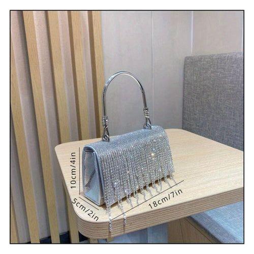 Load image into Gallery viewer, Bling Diamonds Rhinestone Tote: Exquisite Evening Clutch for Women
