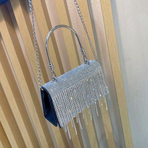 Load image into Gallery viewer, Bling Diamonds Rhinestone Tote: Exquisite Evening Clutch for Women
