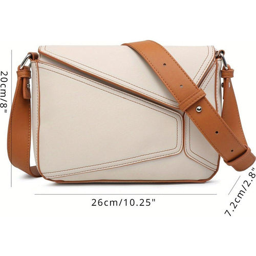 Load image into Gallery viewer, Designer Handbags Small Women&#39;s Crossbody Bag with Square Purse and Geometrical Elegance
