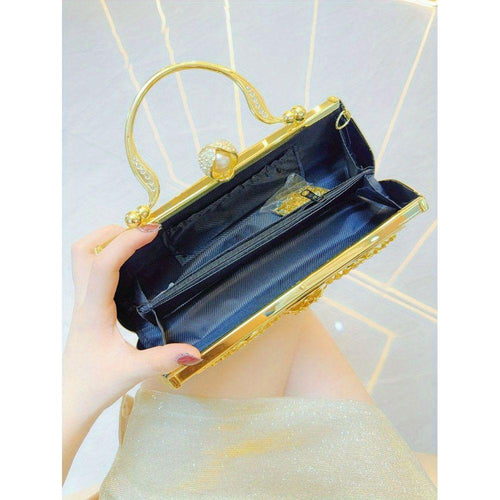 Load image into Gallery viewer, Elegant Rhinestone Clutch Bag for Sophisticated Evenings
