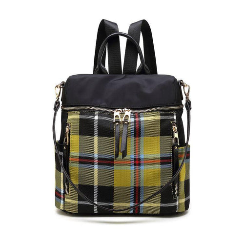 Load image into Gallery viewer, Nishi Plaid Backpack
