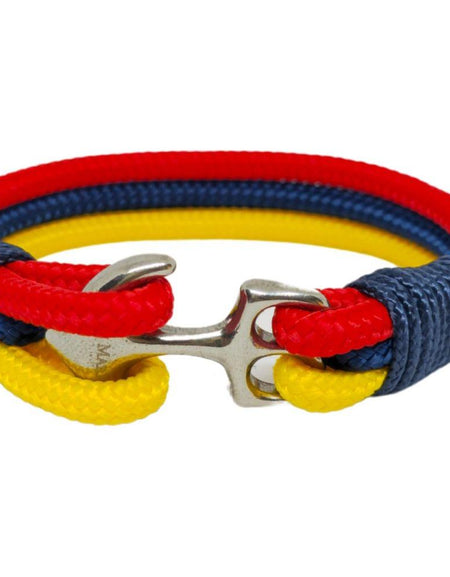Colombian Flag Nautical Bracelet-0
