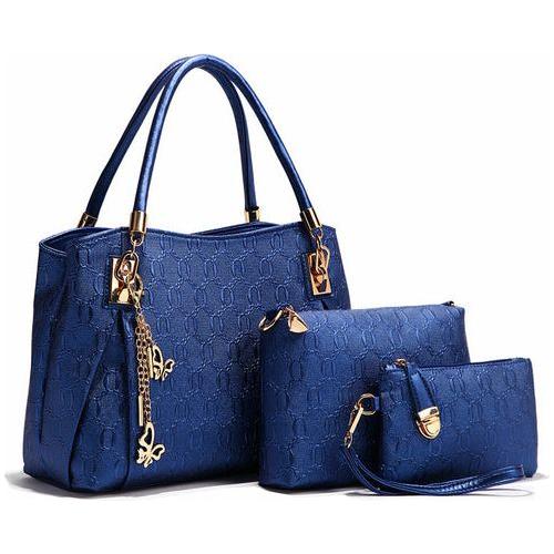 Load image into Gallery viewer, Elegant Luxe Three-Piece Female Fashion Handbag for Daily Occasions
