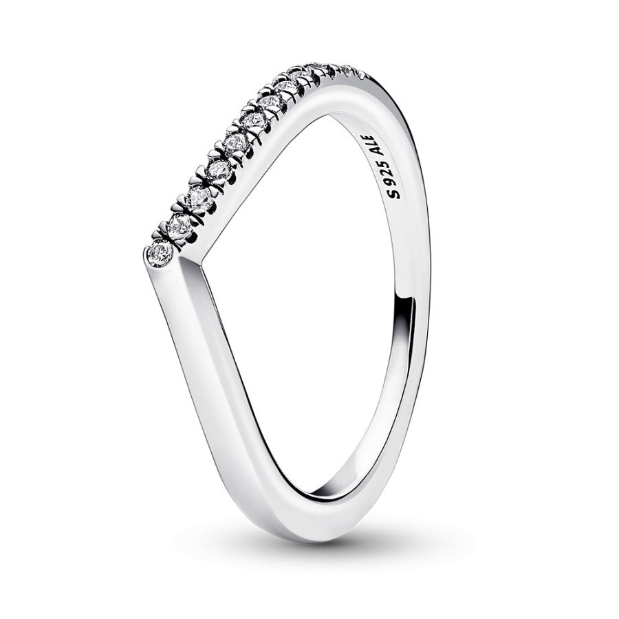 PANDORA JEWELS Mod. PANDORA TIMELESS WISH HALF SPARKLING - RING - Size 58-0