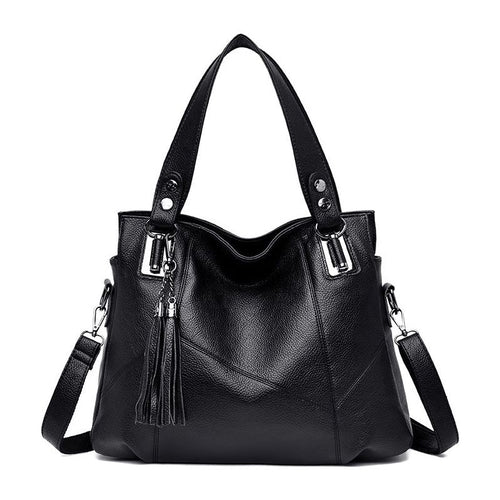 Load image into Gallery viewer, Luxurious Women&#39;s Large Capacity Fringed Shoulder Handbag by [Brand Name]
