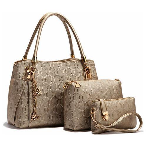 Load image into Gallery viewer, Elegant Luxe Three-Piece Female Fashion Handbag for Daily Occasions
