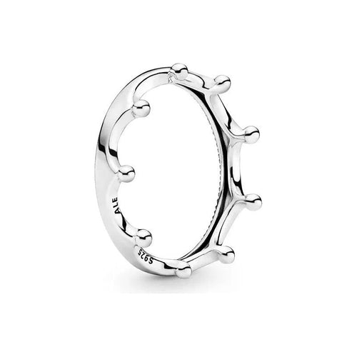 Load image into Gallery viewer, PANDORA JEWELS Mod. SPARKLING CROWN - RING - Size 52-0
