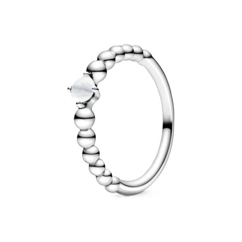 Load image into Gallery viewer, PANDORA JEWELS Mod. WHITE STONE - RING - Size 52-0
