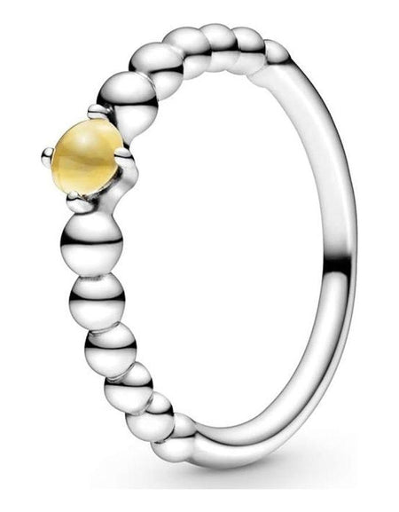 PANDORA JEWELS Mod. YELLOW STONE - RING - Size 52-0