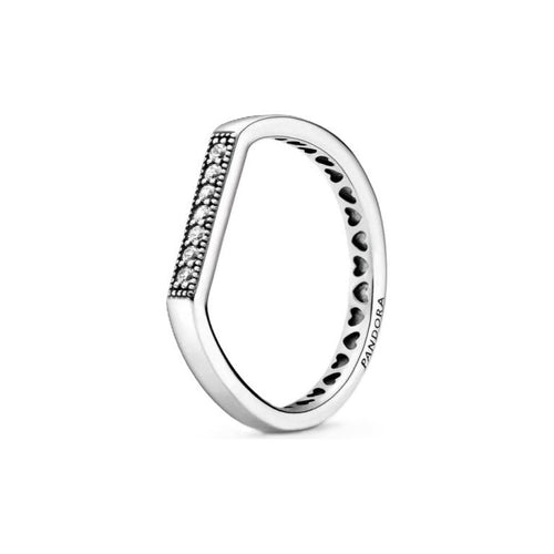 Load image into Gallery viewer, PANDORA JEWELS Mod. BAR STACKING - RING - Size 56-0
