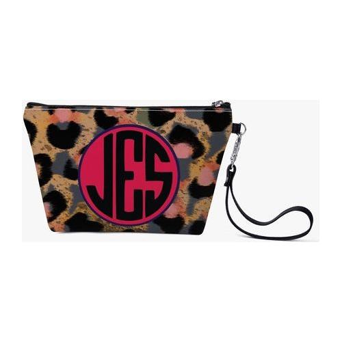 Load image into Gallery viewer, JES Zipper Wristlet / Makeup Bag - Where Luxury Meets Functionality
