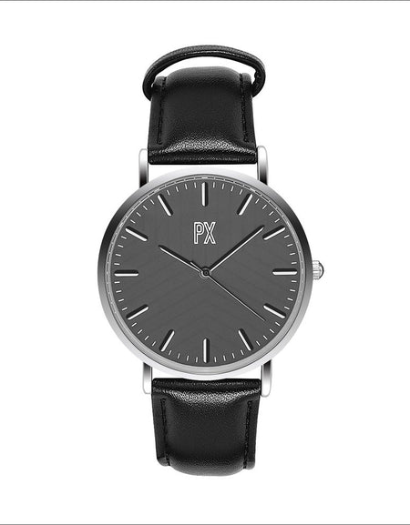 Terry Leather Strap Watch