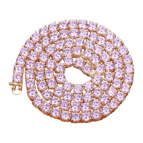 Load image into Gallery viewer, SPARKLE 925 Silver Tennis 3MM Chain - The Epitome of Elegance
