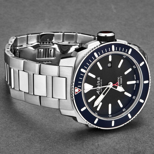 Load image into Gallery viewer, Alpina Men&#39;s AL-525LBN4V6B &#39;Seastrong&#39; Diver Watch
