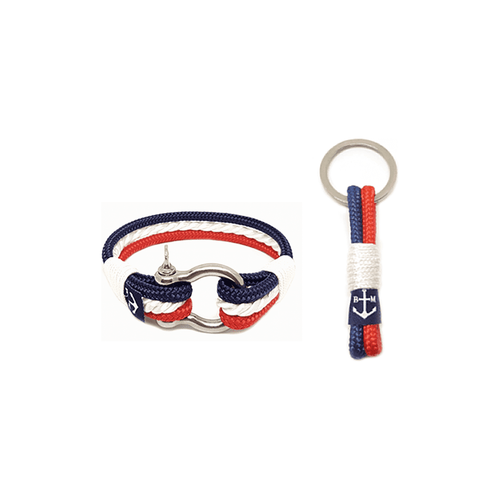 Load image into Gallery viewer, Netherlands Nautical Bracelet and Keychain-0
