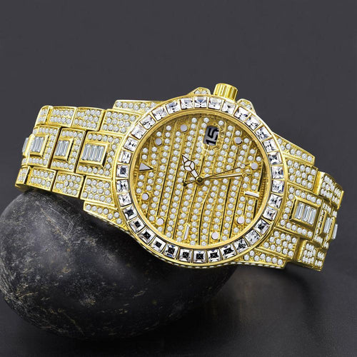 Load image into Gallery viewer, Copy of EXQUISITO HIP HOP METAL WATCH |   563151
