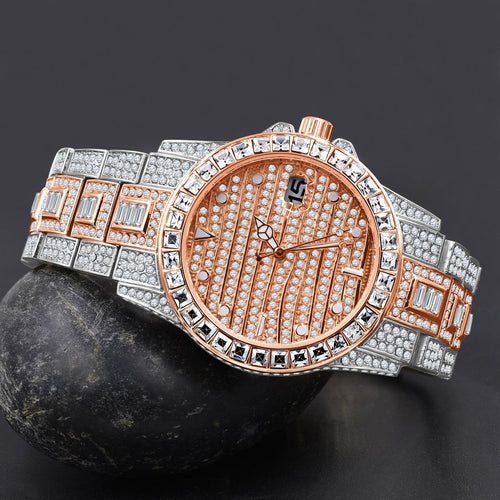 Load image into Gallery viewer, Copy of EXQUISITO HIP HOP METAL WATCH |   563152
