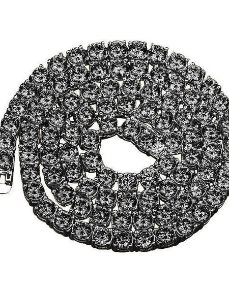 SPARKLE 925 Silver Tennis 4MM Chain – Timeless Elegance