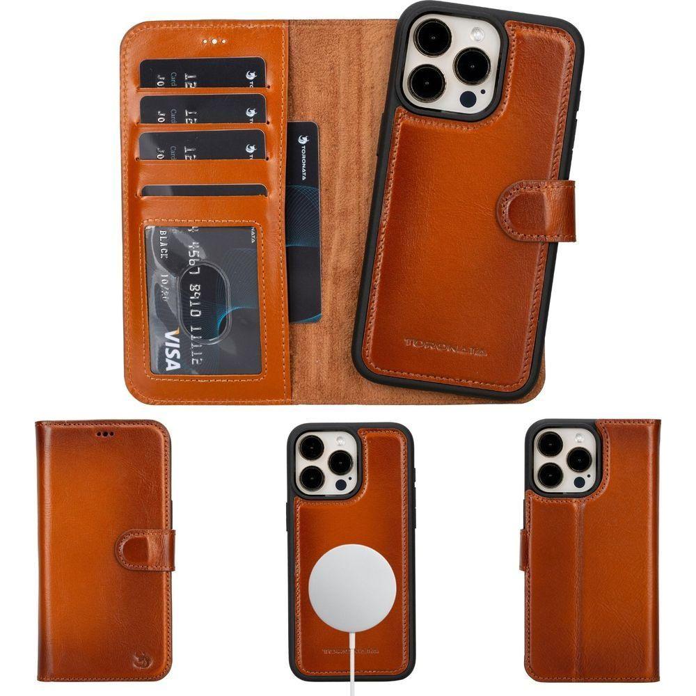 Casper iPhone 14 Series Detachable Leather Wallet Case-0