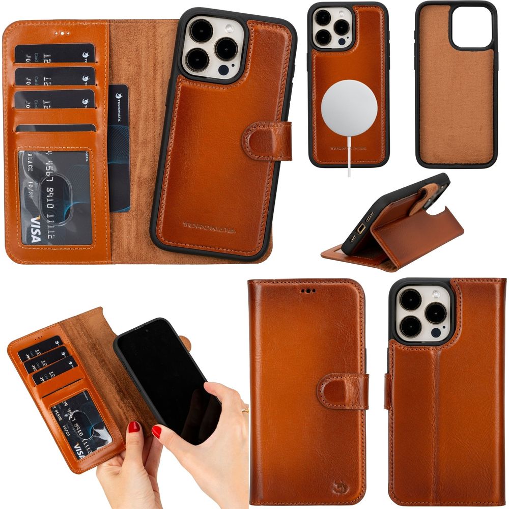 Casper Leather iPhone 15 Pro Max Wallet Case | MagSafe-9