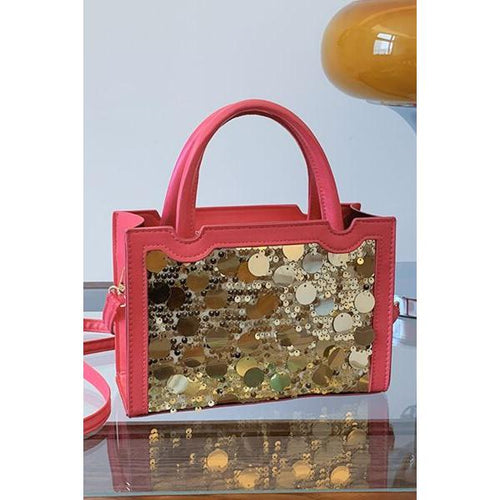 Load image into Gallery viewer, PU Leather Sequin Handbag - Elegance Redefined
