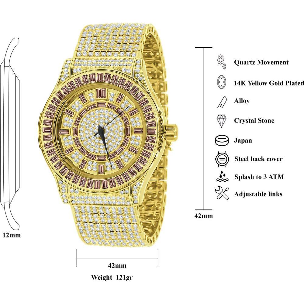 GALLANT Steel CZ Watch | 5110332