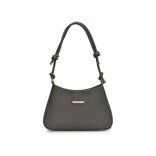 Load image into Gallery viewer, PU Leather Knotted Strap Handbag – A Statement of Elegance
