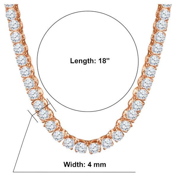 SPARKLE 925 SILVER TENNIS 4MM CHAIN I 928565