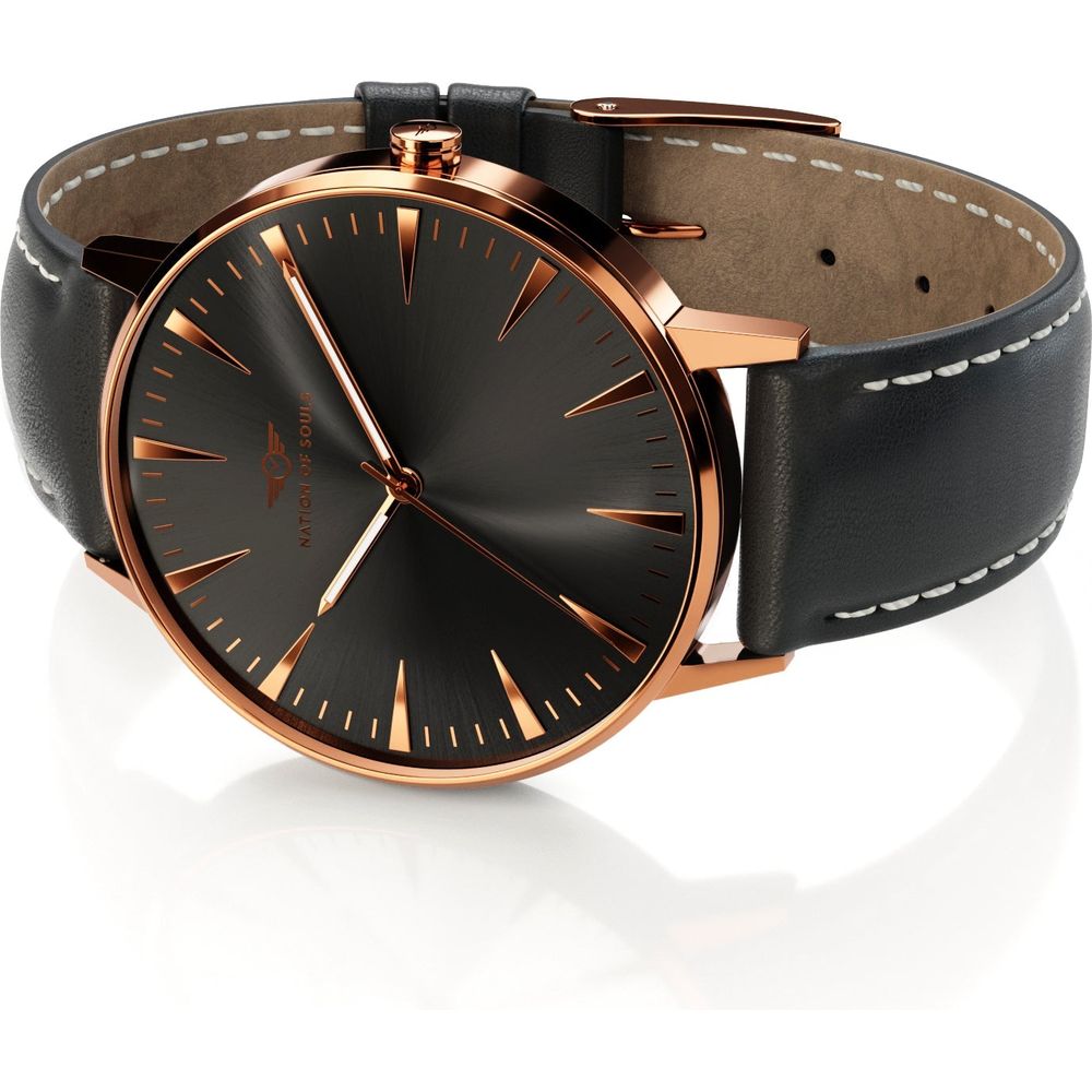 Argo | Rose Gold Gloss - Jet Black