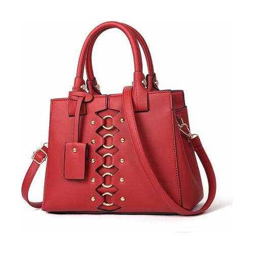 Load image into Gallery viewer, Luxe Elegance: Japanese Style PU Leather Handbag for Women
