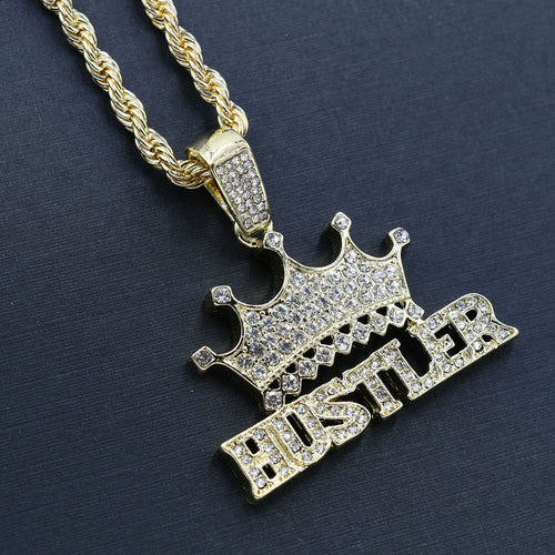 Load image into Gallery viewer, HUSTLER HAND CHAIN AND CHARM - D912932
