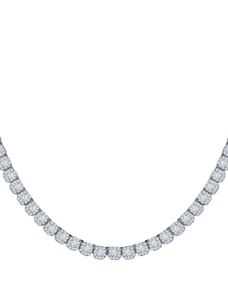 ICECUBE 5 MM 925 Silver Square Tennis Chain