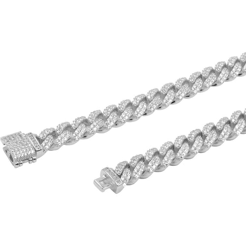 Load image into Gallery viewer, DEFT 925 CZ Cuban Chain  | 9211841
