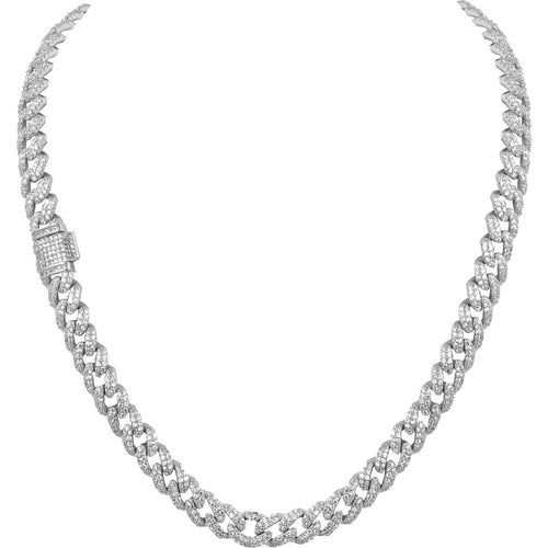 Load image into Gallery viewer, DEFT 925 CZ Cuban Chain  | 9211841
