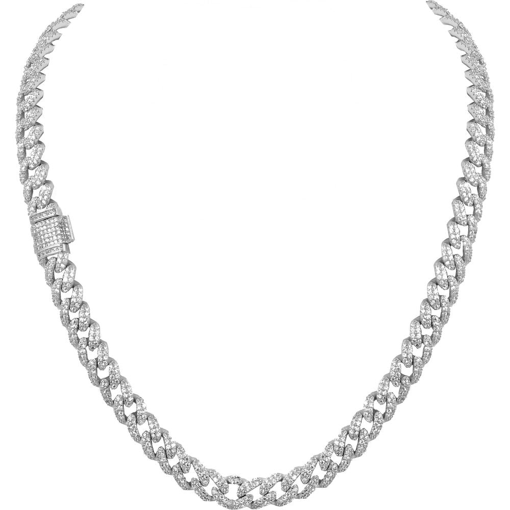 DEFT 925 CZ Cuban Chain  | 9211841