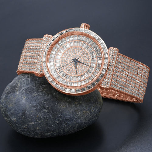 Load image into Gallery viewer, FOXY CZ ICED OUT WATCH | 5110345
