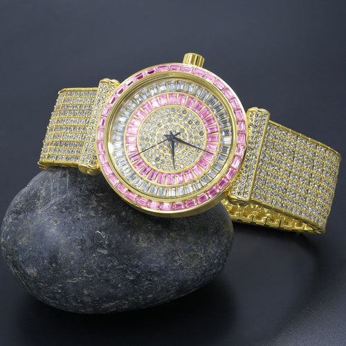 Load image into Gallery viewer, FOXY CZ ICED OUT WATCH | 5113450
