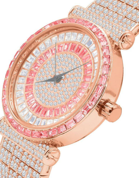 FOXY CZ Iced Out Watch - A Luxurious Timepiece for the Discerning Individual