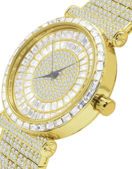 FOXY CZ Iced Out Watch - A Touch of Luxury