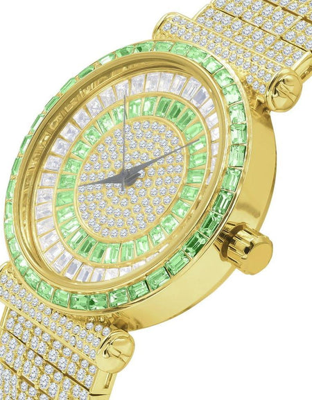 FOXY CZ Iced Out Watch - A Testament to Elegance and Luxury