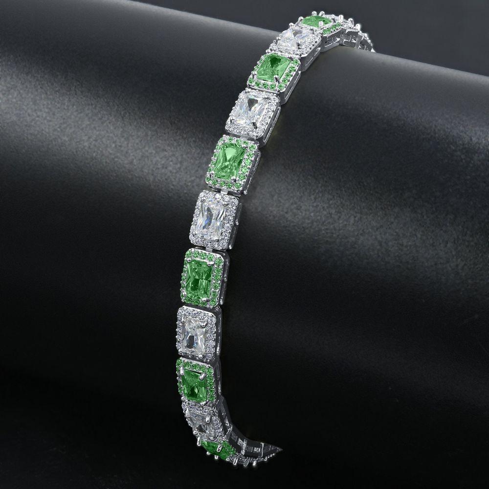 FOXY 6MM Square Tennis Bracelet - Exquisite Elegance