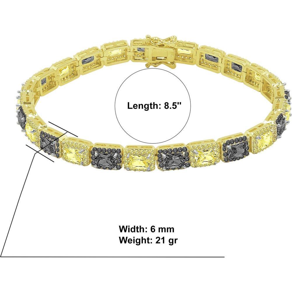 FOXY 6MM Square Tennis Bracelet