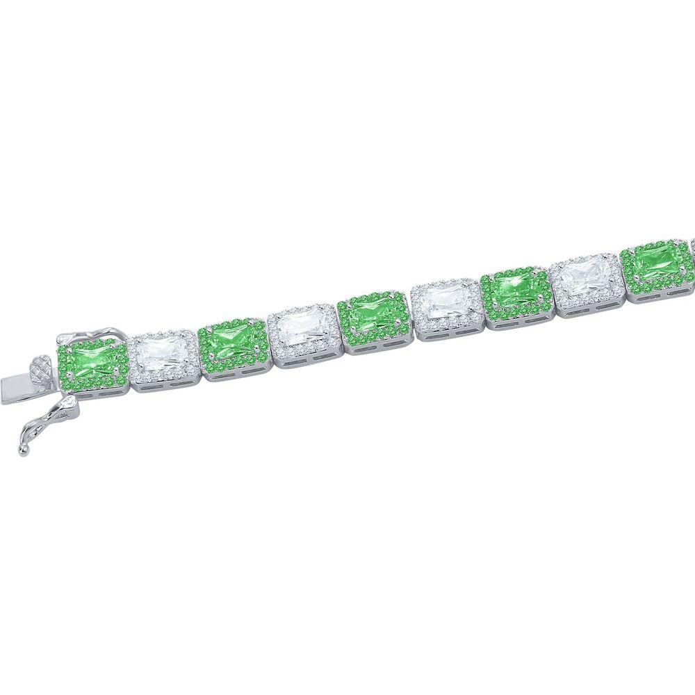 FOXY 6MM Square Tennis Bracelet - Exquisite Elegance