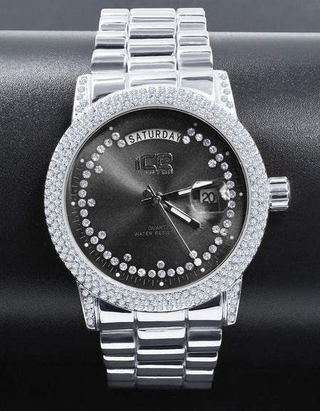 Grandeur Bling Metal Watch | 562657
