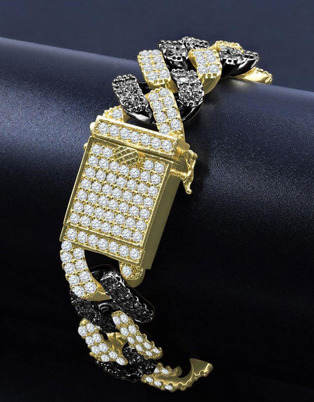 Bling Master Jewelry Sinuous CZ Bracelet