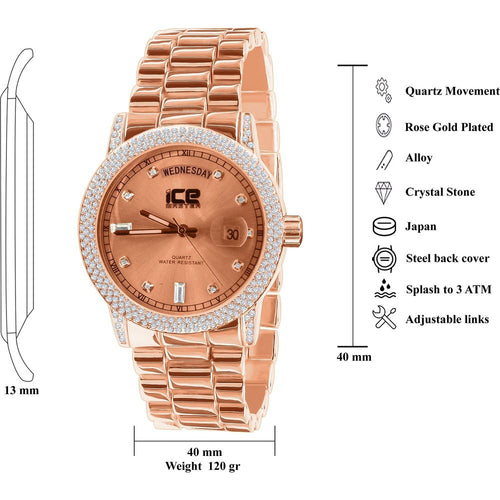 Load image into Gallery viewer, Incandescent Bling Metal Watch | 562635
