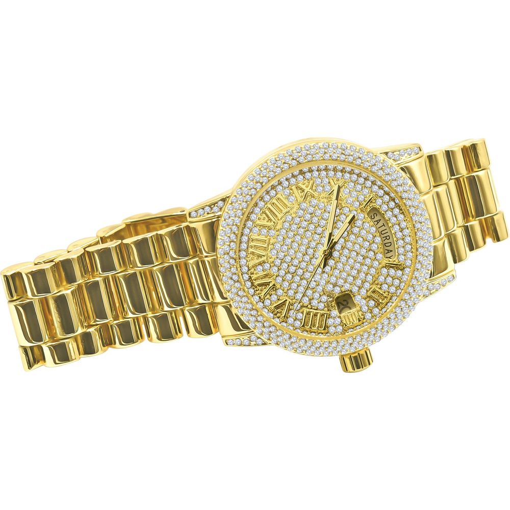 FLABBERGASTING BLING METAL WATCH 562642