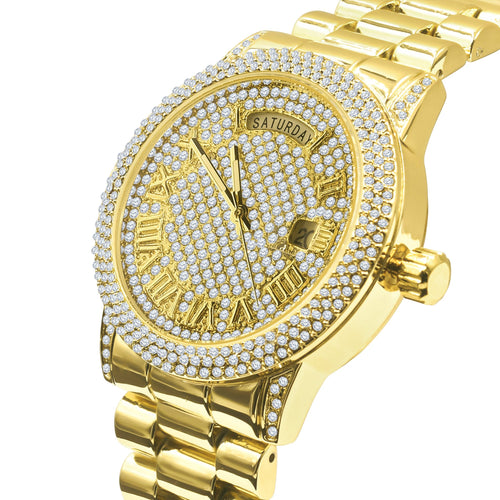 Load image into Gallery viewer, FLABBERGASTING BLING METAL WATCH 562642
